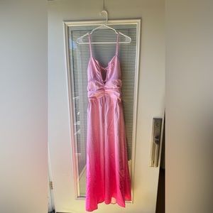 Cherley Pink Ombré Maxi Dress